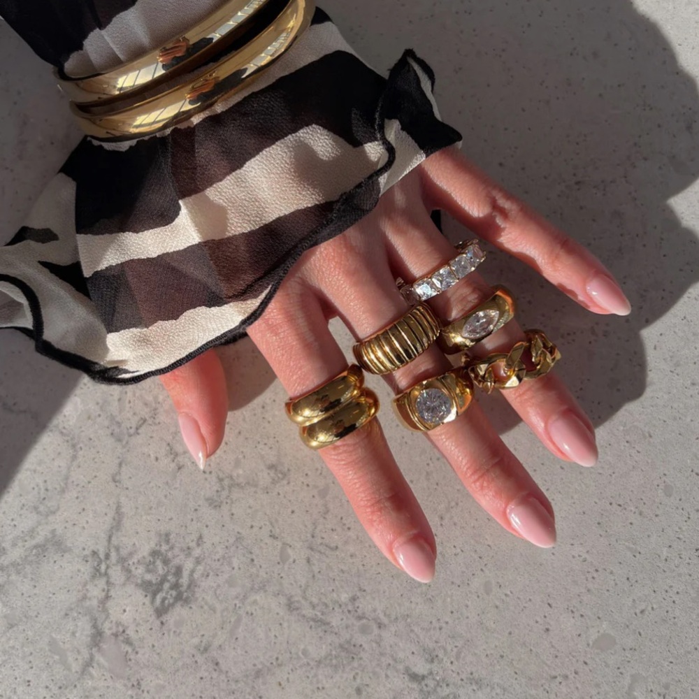 Second Wind The Selma Ring - Gold - image 2